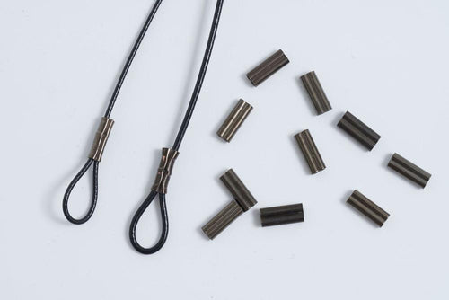 Coated Copper Crimp Sleeves / 10 PACK