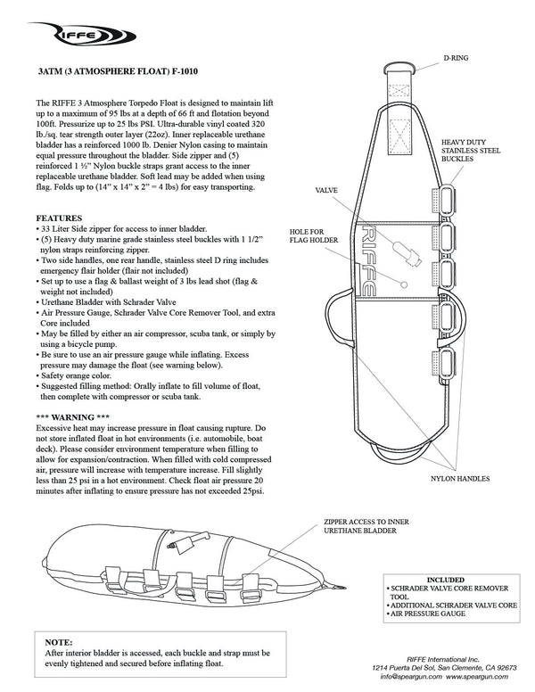 Riffe 3Atm with Adapter