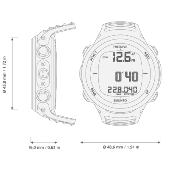 Neptonics - Suunto D4f Freediving Watch