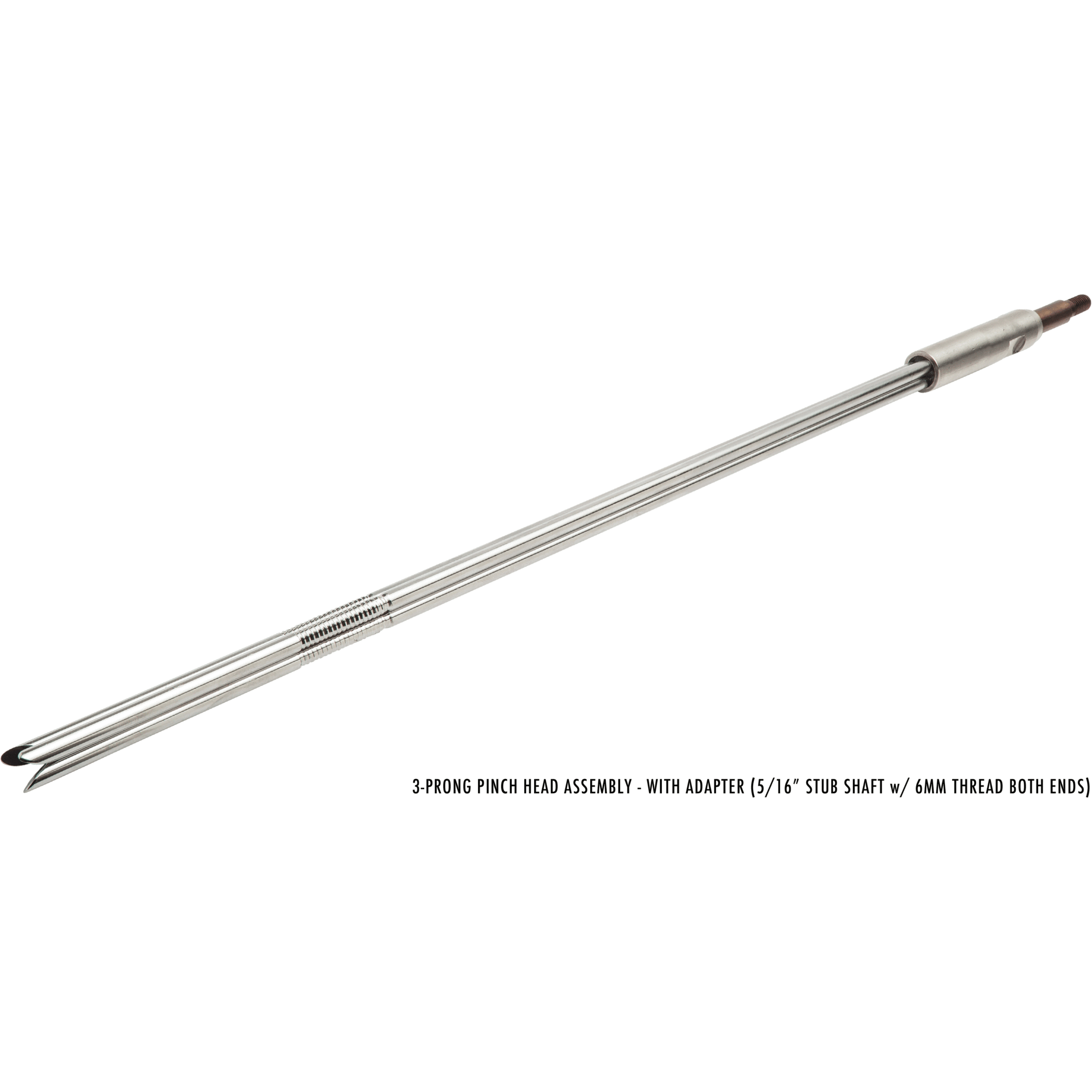 Pole Spear 3-Prong Pinch Head Assembly