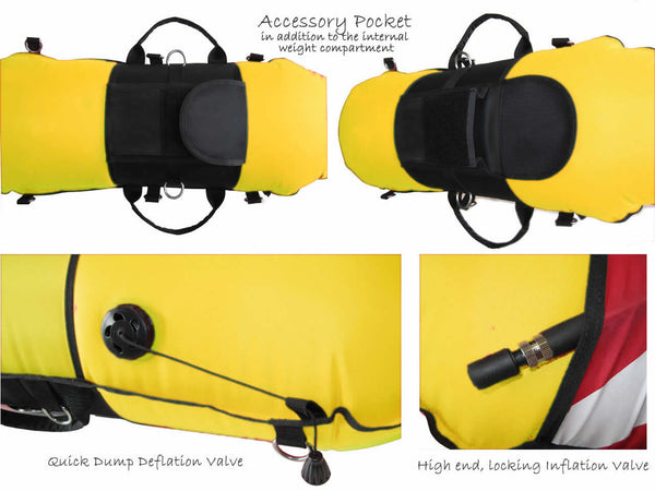 Inflatable Spearfishing Float