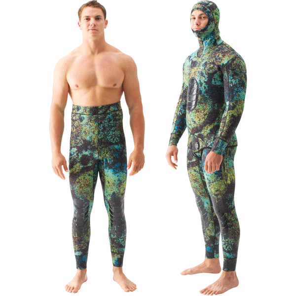 Riffe DIGI-TEK Wetsuit 2-3.5mm (Hooded Top | High Waist Pant)