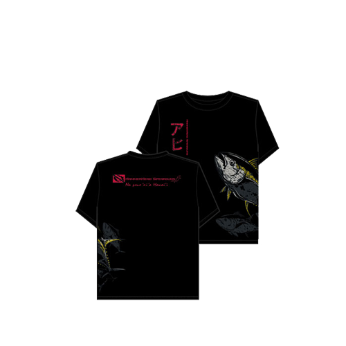 KATAKANA AHI Katakana Tuna Shirt Spearfishing