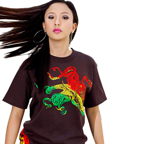 Hammerhead Rasta Tako T-Shirt