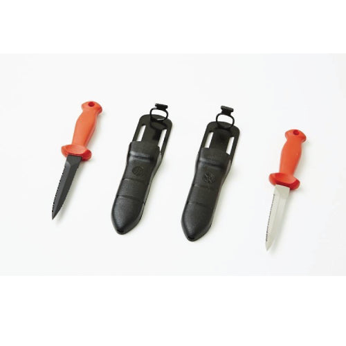 Dive Knife - Double Serrated Edge Blade