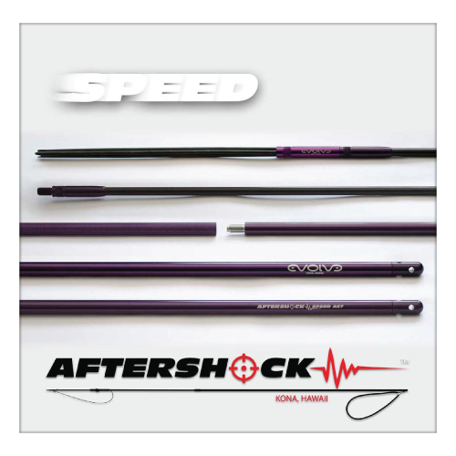 Evolve Aftershock Speed Hybrid- Travel Polespear