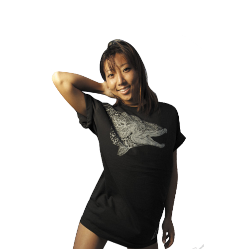 Hammerhead Tribal Skinz Shirt Hogfish Spearfishing