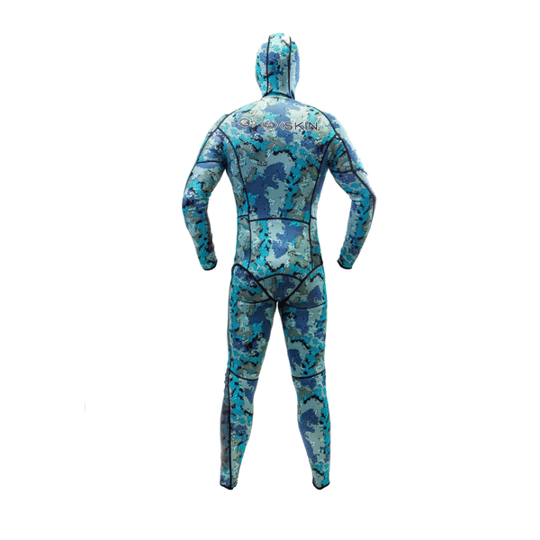 Hexskin - Deep Blue Camouflage 8oz Lycra